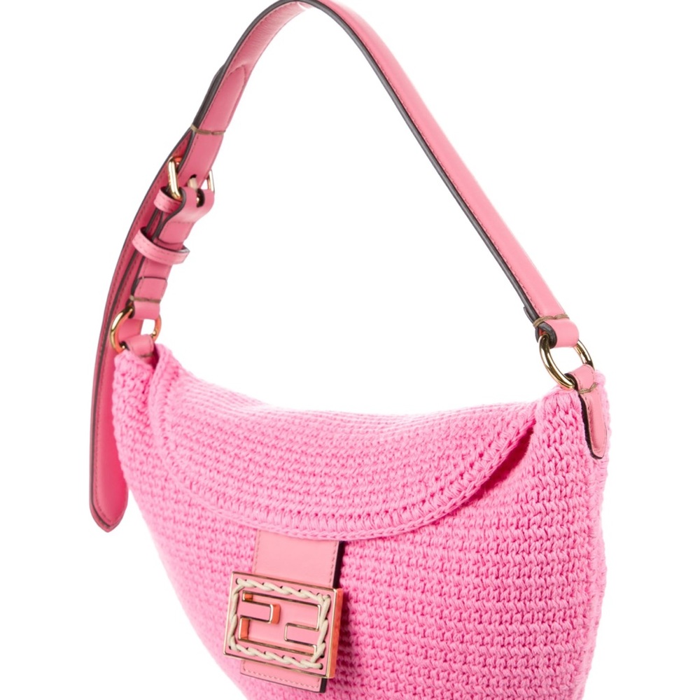 FENDI
2021 Crochet Croissant Bag